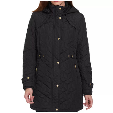 Weatherproof - Quilted black vest for women