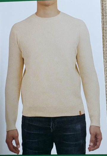 United Colors of Benetton - Men's Ribbed Crew Neck Top