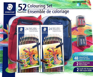Staedtler Lot de 52 crayons de couleur