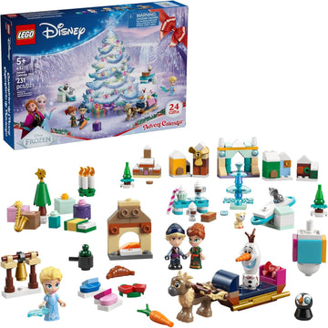 LEGO Calendrier de l'Avent 2025 Disney La Reine des Neiges -43273