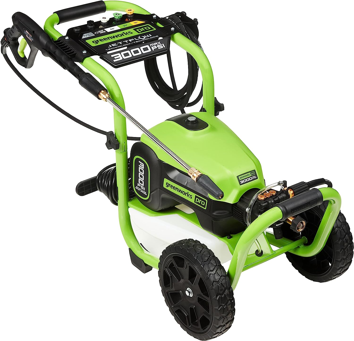 Greenworks - Trubrushless 3000 PSI electric pressure cleaner