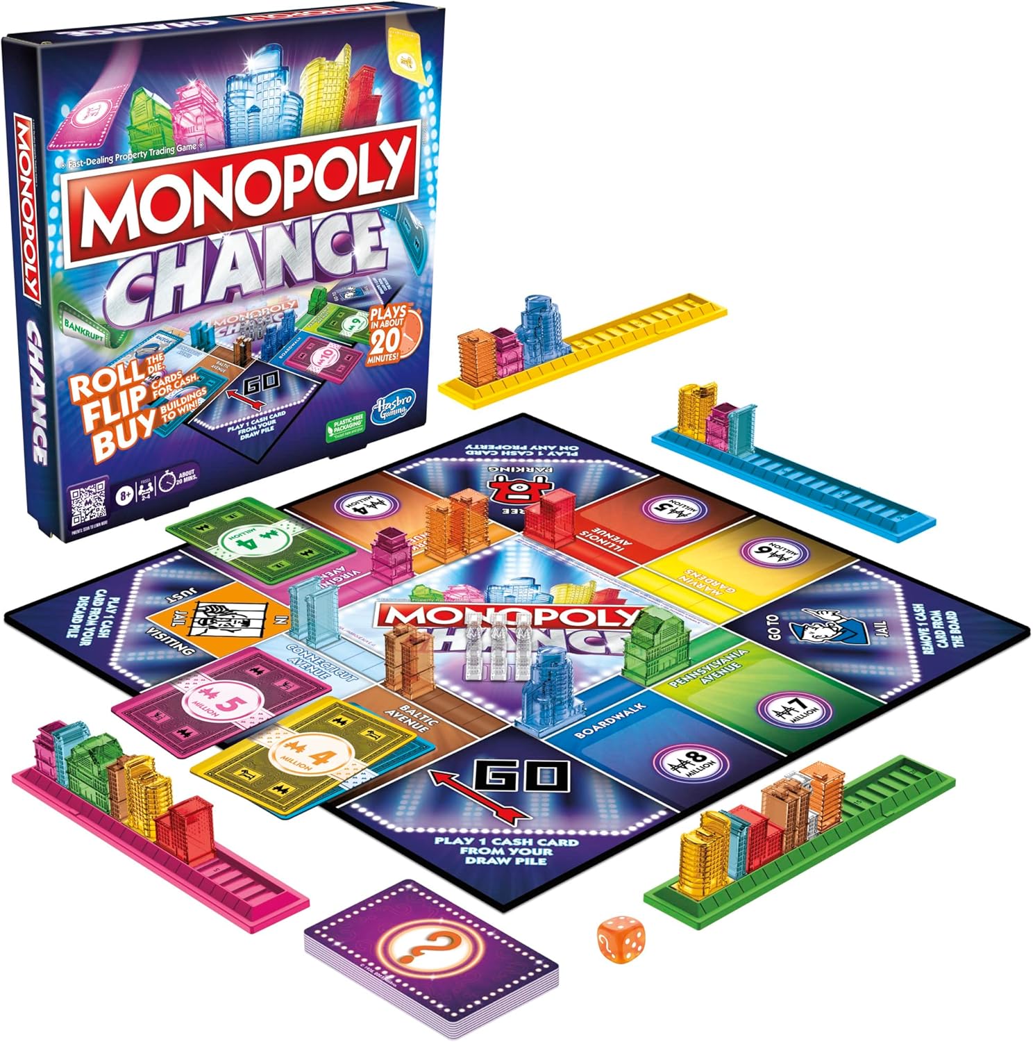 Monopoly Jeu de société chance pour adultes et enfants