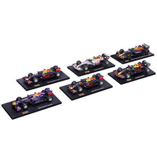 BURAGO Formula 1 Red Bull - 1:43 moulée (Paquet de 6)