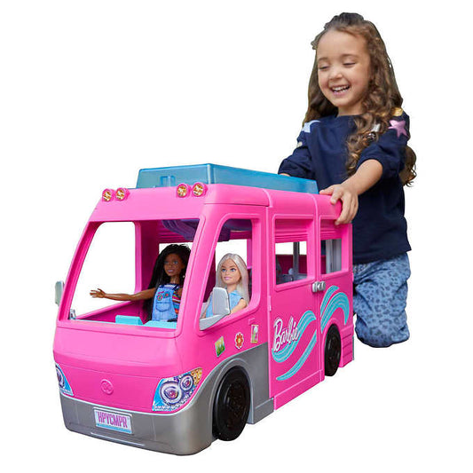 Barbie ensemble véhicule autocaravane