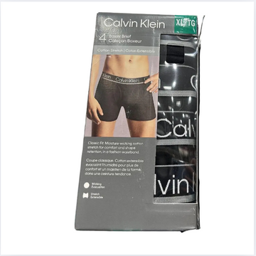 Calvin Klein - Lot de 4 boxers - Icon Cotton Stretch