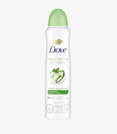 DOVE - Antisudorifique en spray sec Advanced Care Cool Essentials