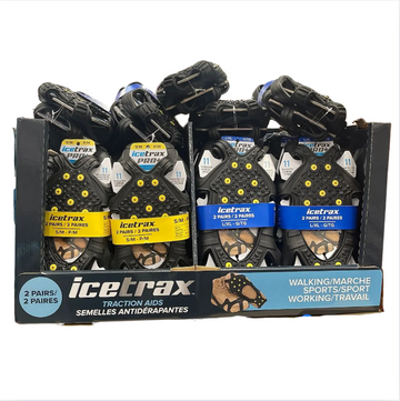 ICETRAX Pro - Lot de 2 Semelles Antidérapantes
