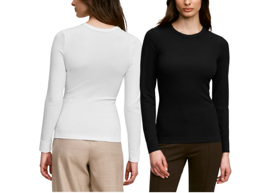 Banana Republic - t-shirts à manches longues pour femmes, ensemble de 2