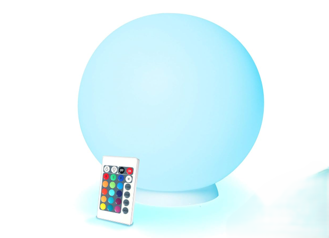 Seville Classics - GloGlobe boules lumineuses LED flottantes sans fil rechargeables à changement de couleur