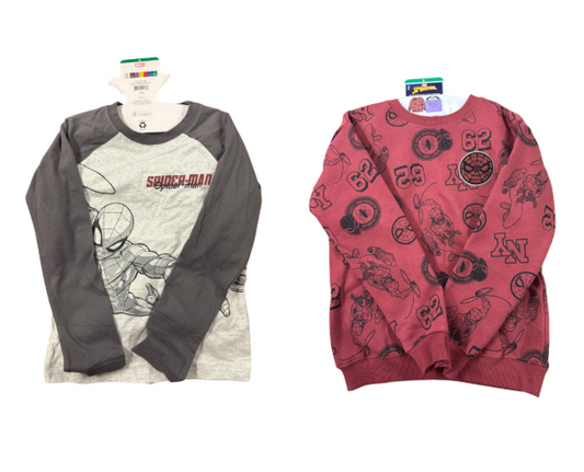 Licensed - Chandail à col rond pour enfants, paquet de 2