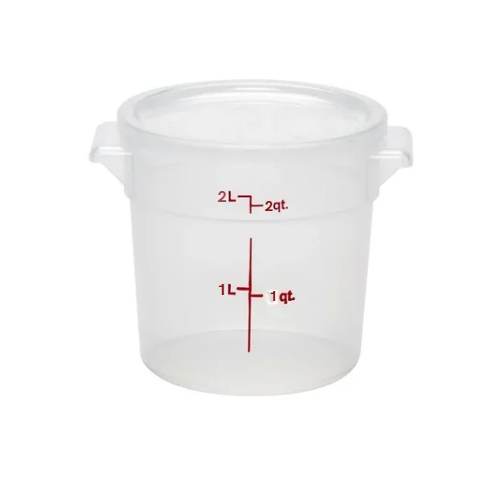 Round Polypropylene Storage Boxes