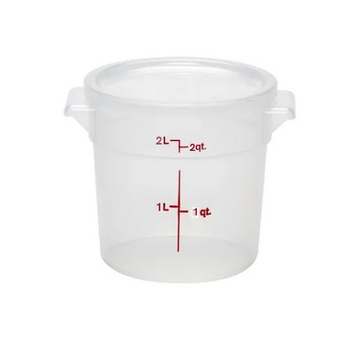 Round Polypropylene Storage Boxes