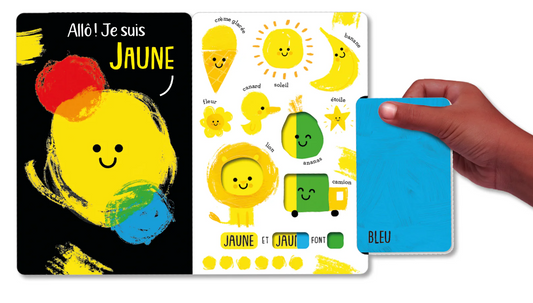 Livre jeunesse - Mélange les couleurs !