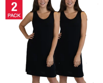 The Natural - Chemise de nuit fraîcheur pour femmes, paquet de 2