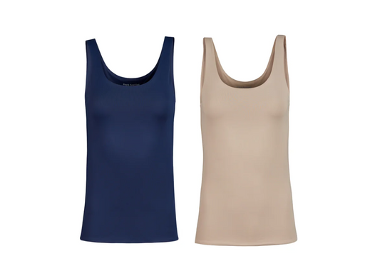 Frank and Oak - Débardeurs lissants pour femmes, paquet de 2