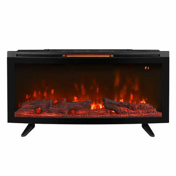 ClassicFlame 106.7 cm (42 in.) Modern Wall Mounted Electric Fireplace
