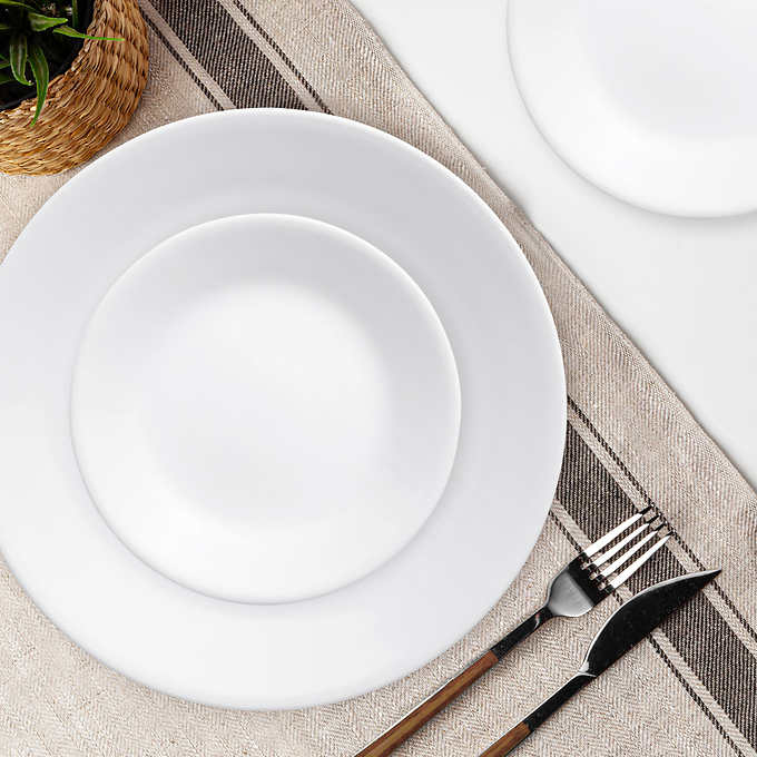 Corelle - Service de vaisselle Blanc Hivernal - 20-pièces