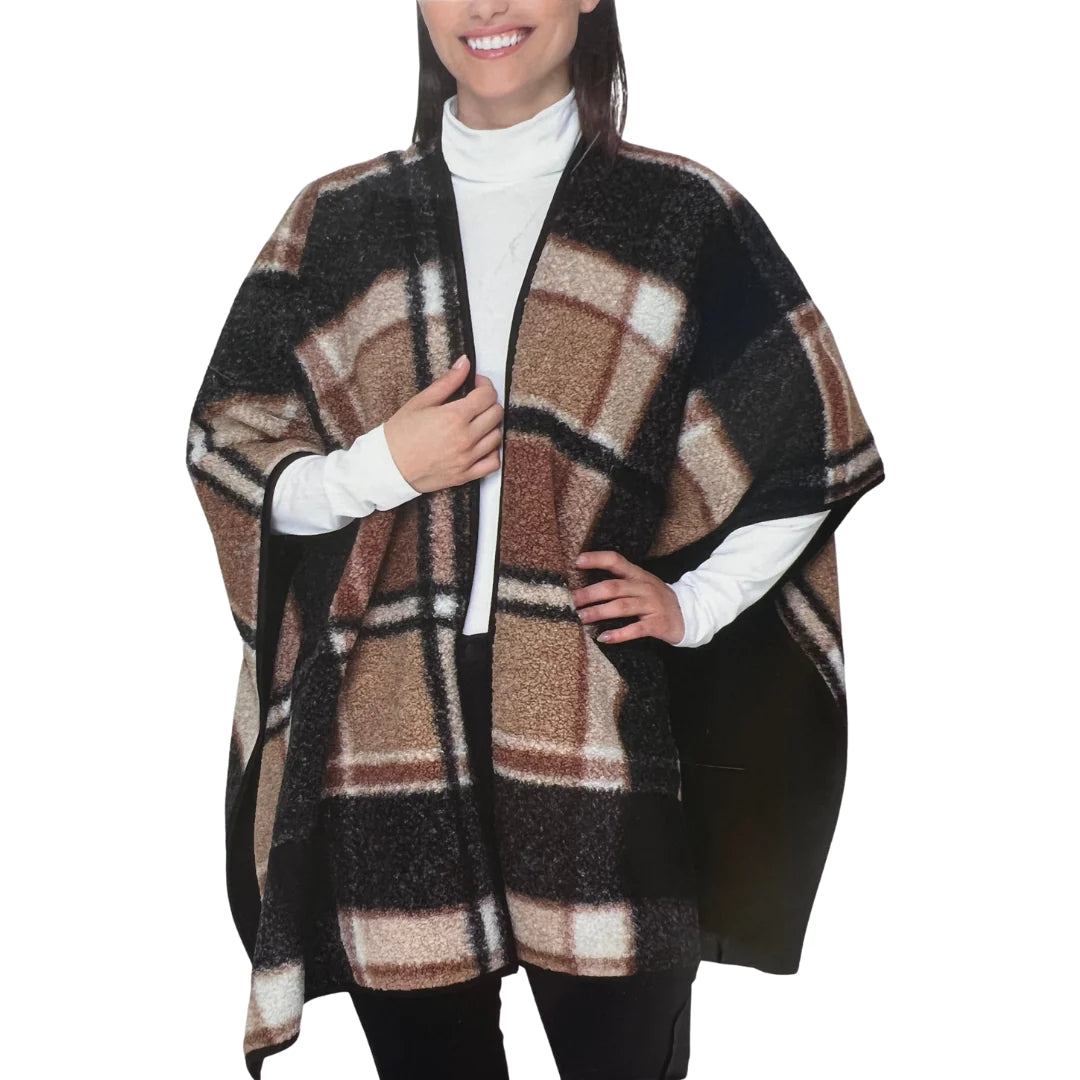 Nicole Miller - Reversible fashion shawl