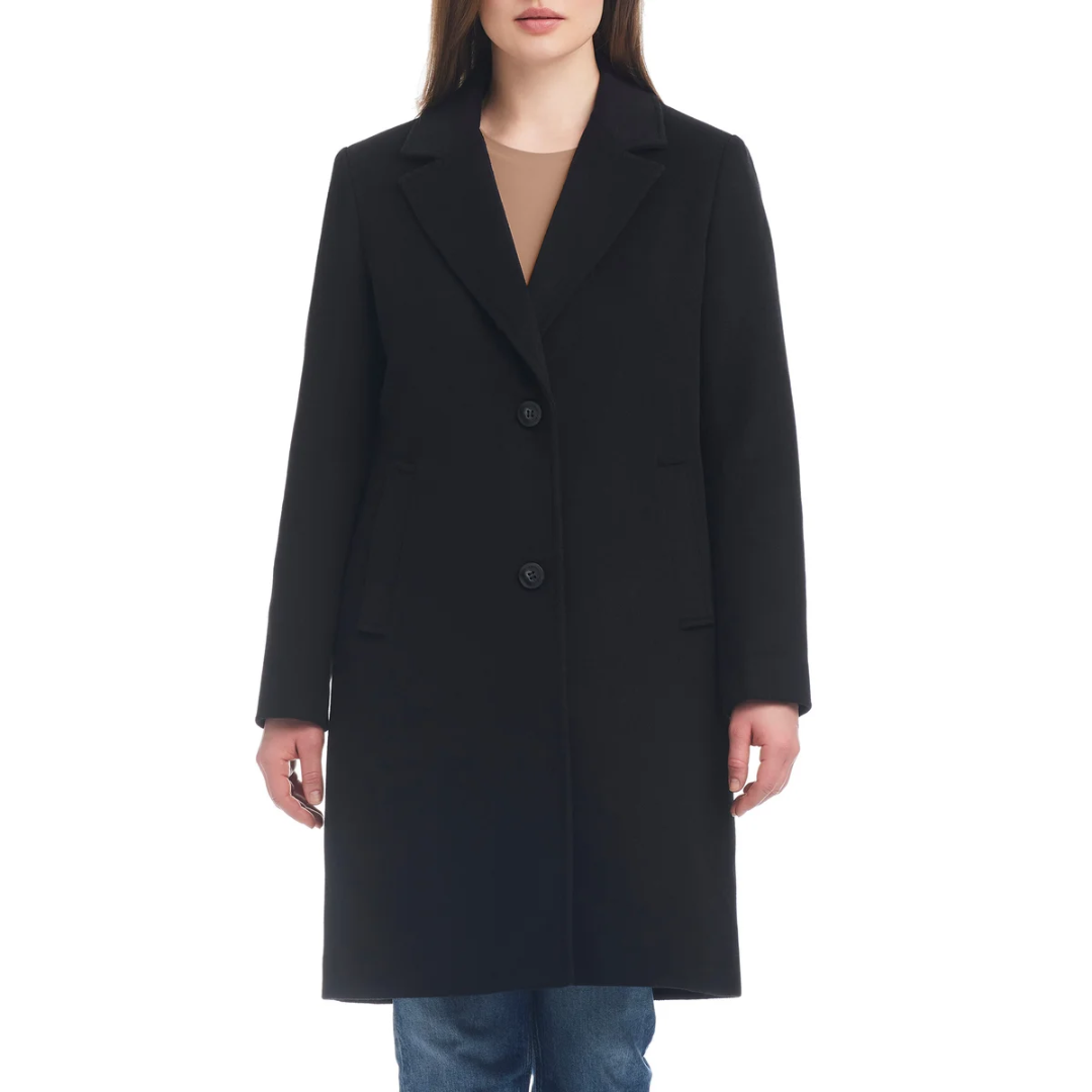 Vince Camuto - Veste droite en laine pour femme