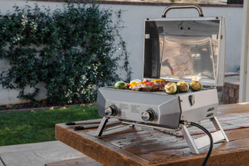 Nexgrill Portable table grid 20,000 BTU with 2 burners