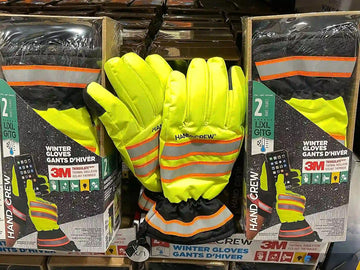 Men's Winter Gloves - Waterproof and Windproof - Touchscreen Compatible