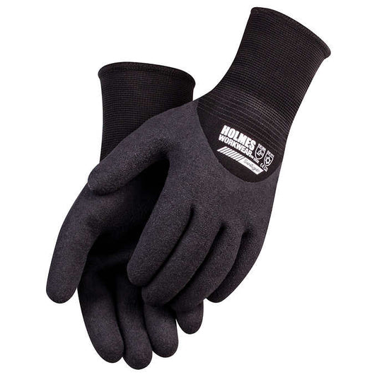 Latex foam work gloves, pack of 4