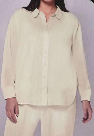 Banana Republic - Chemisier en mélange de lin pour femmes