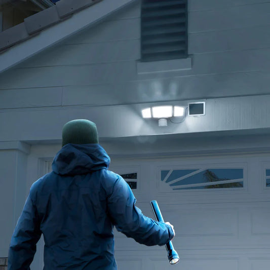 Koda Solar-Powered Motion-Activated LED Security Floodlight