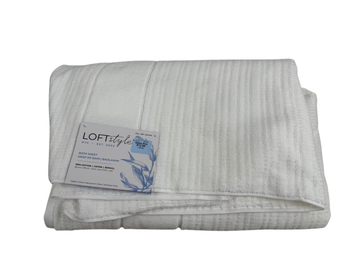 Bath Sheet Loft Style White