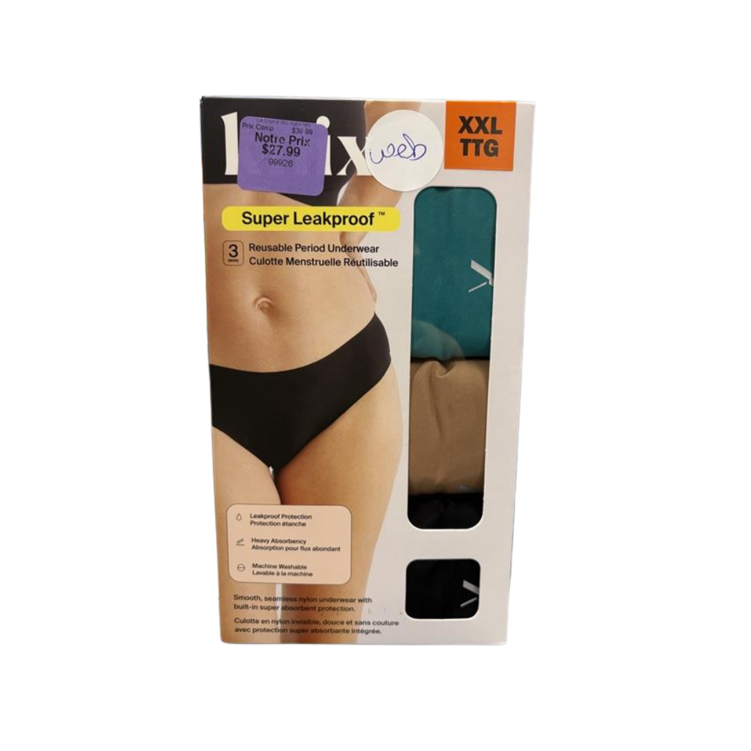 Knix - sous-vêtements menstruels réutilisables pour femmes, paquet de 3