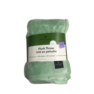 Kate Spade Plush Throw Blanket 60" x 70"