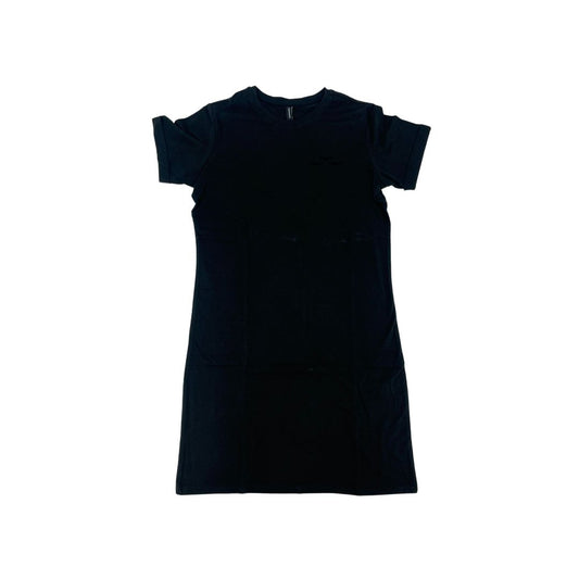 Robe t-shirt noire pour femme Lazy Pants