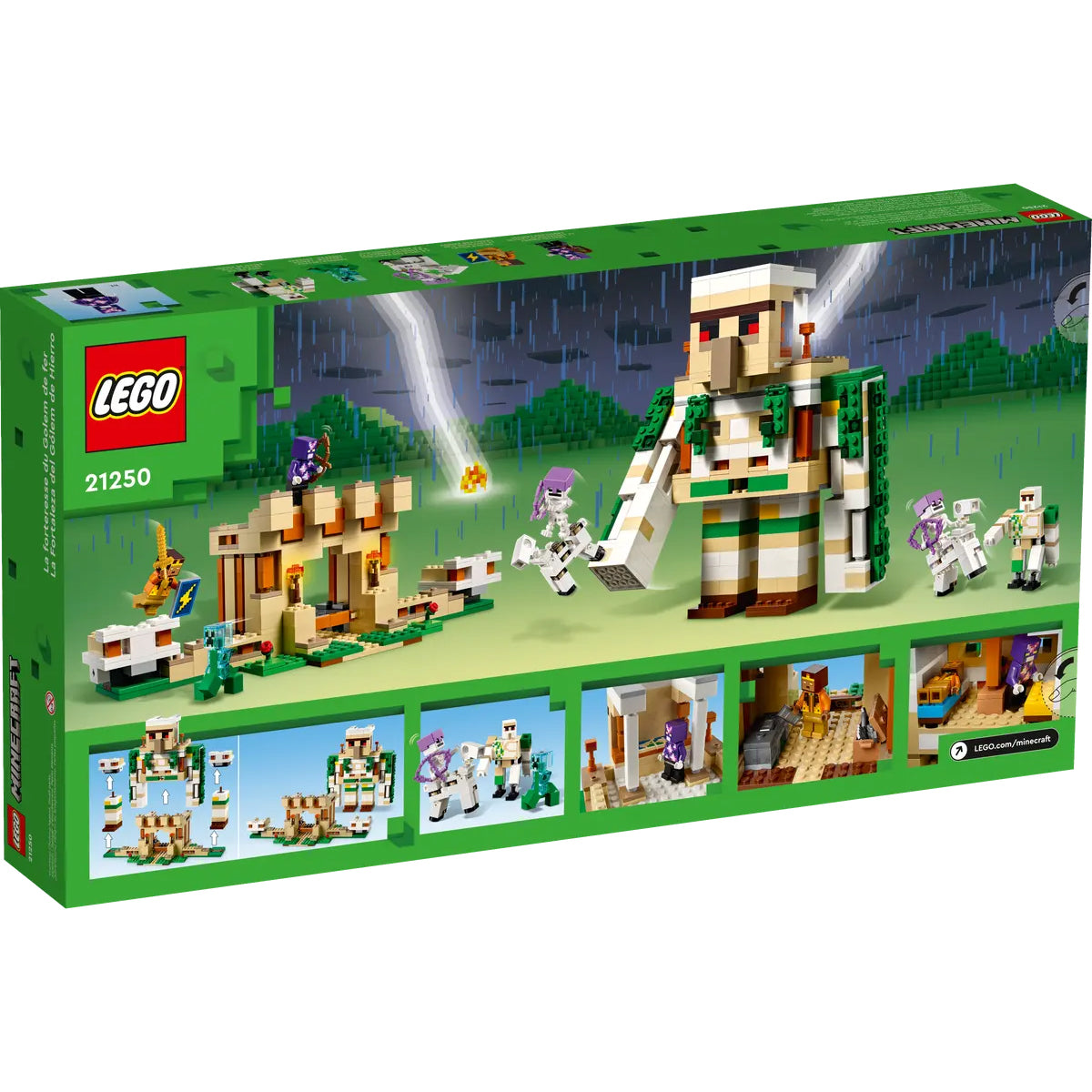 Lego Minecraft 21250 La forteresse du Golem de fer