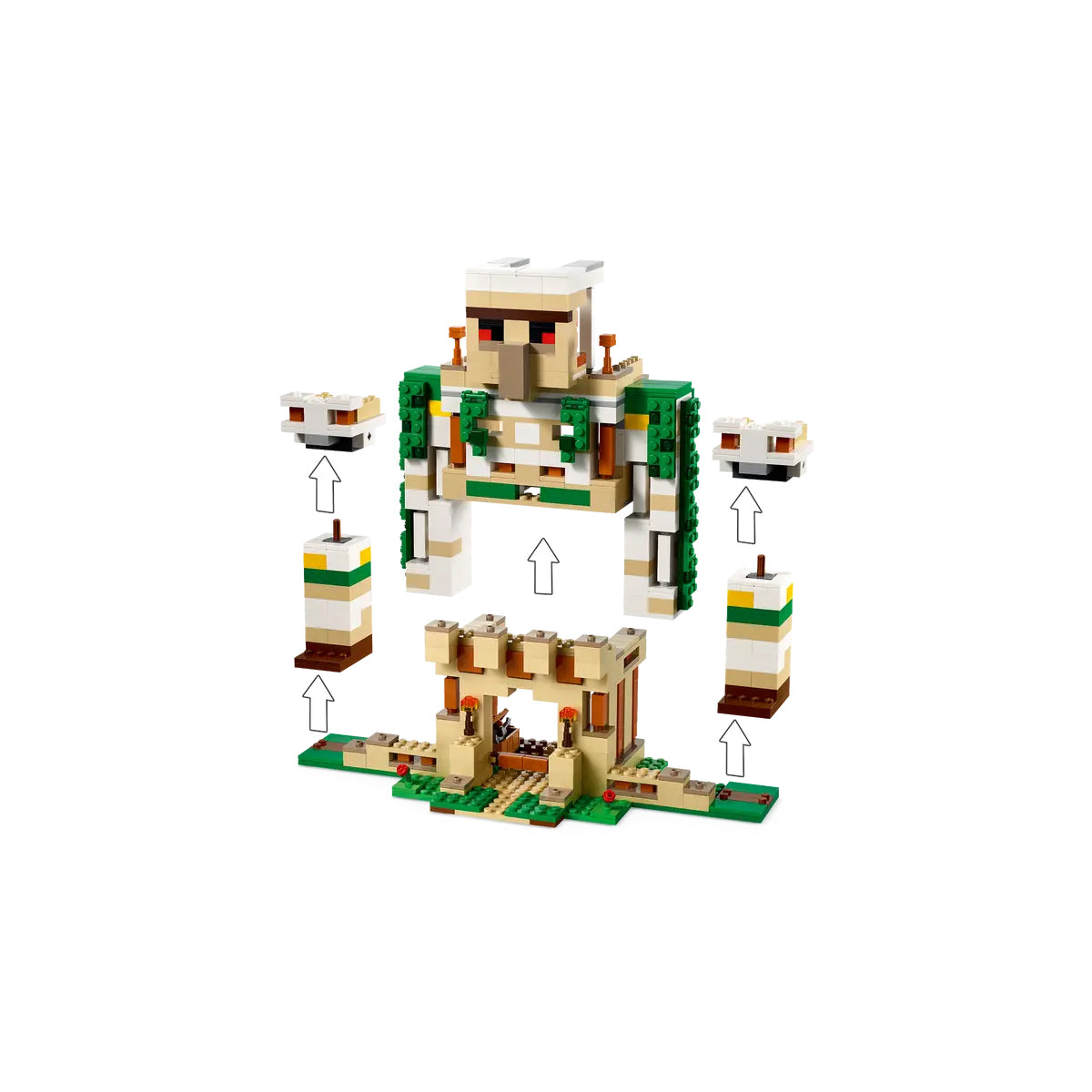 Lego Minecraft 21250 La forteresse du Golem de fer