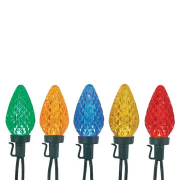 Sylvania - Set of 2 garlands of 100 multi-colored C6 LED Christmas lights
