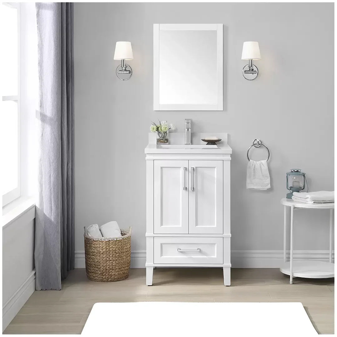 Ove Decors ensemble meuble-lavabo et miroir Adeline