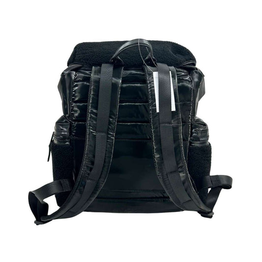 Pajar - Sac à dos en nylon noir matelassé