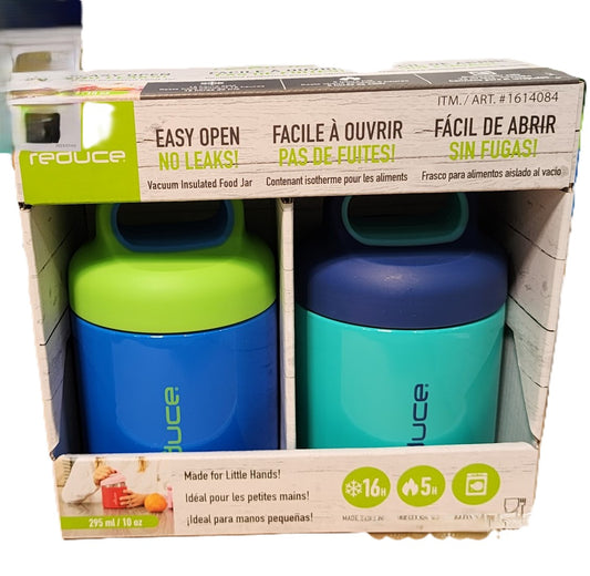 Reduce Ensemble de 295 mL (10 oz) de Pots pour Enfants Pack de 2