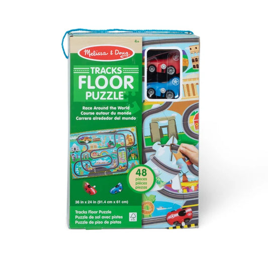 Puzzle au sol « Course autour du monde » – 48 pièces