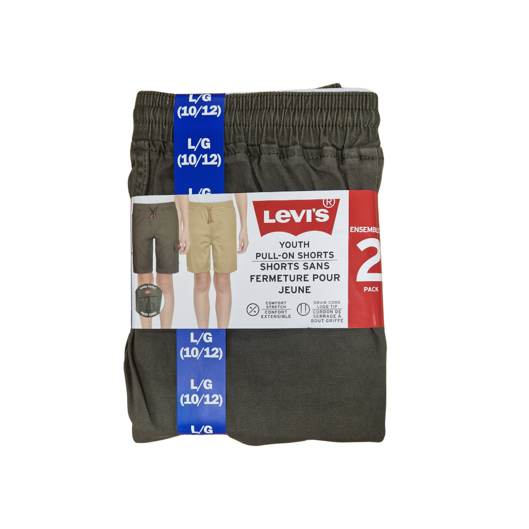 Levi’s Boys Shorts, 2-pack