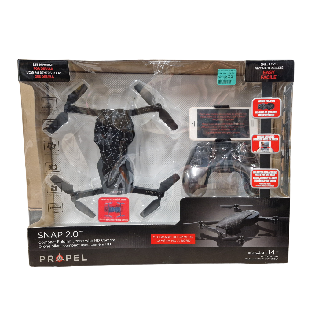 Compact folding drone with HD camera