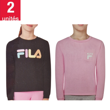 Fila - Long sleeve sweater for children, pack of 2