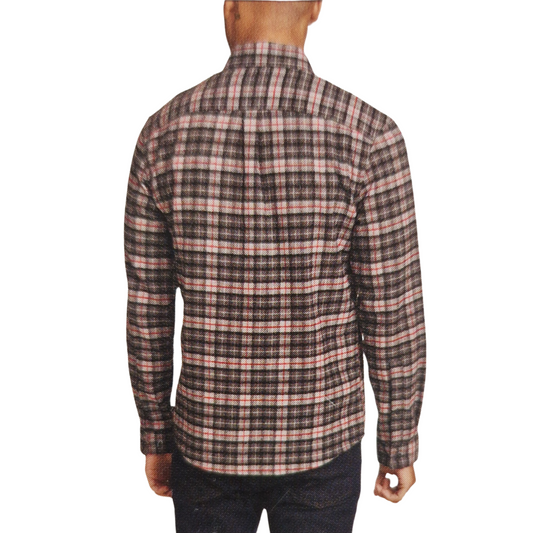 Shirt for Men in checkered flannel