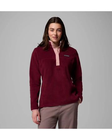 Columbia Women's Benton Springs II Snap-Front Fleece Pullover