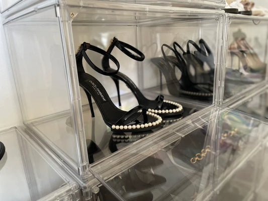 Lesatex - Ensemble de 4 Boîtes à chaussure haut de gamme