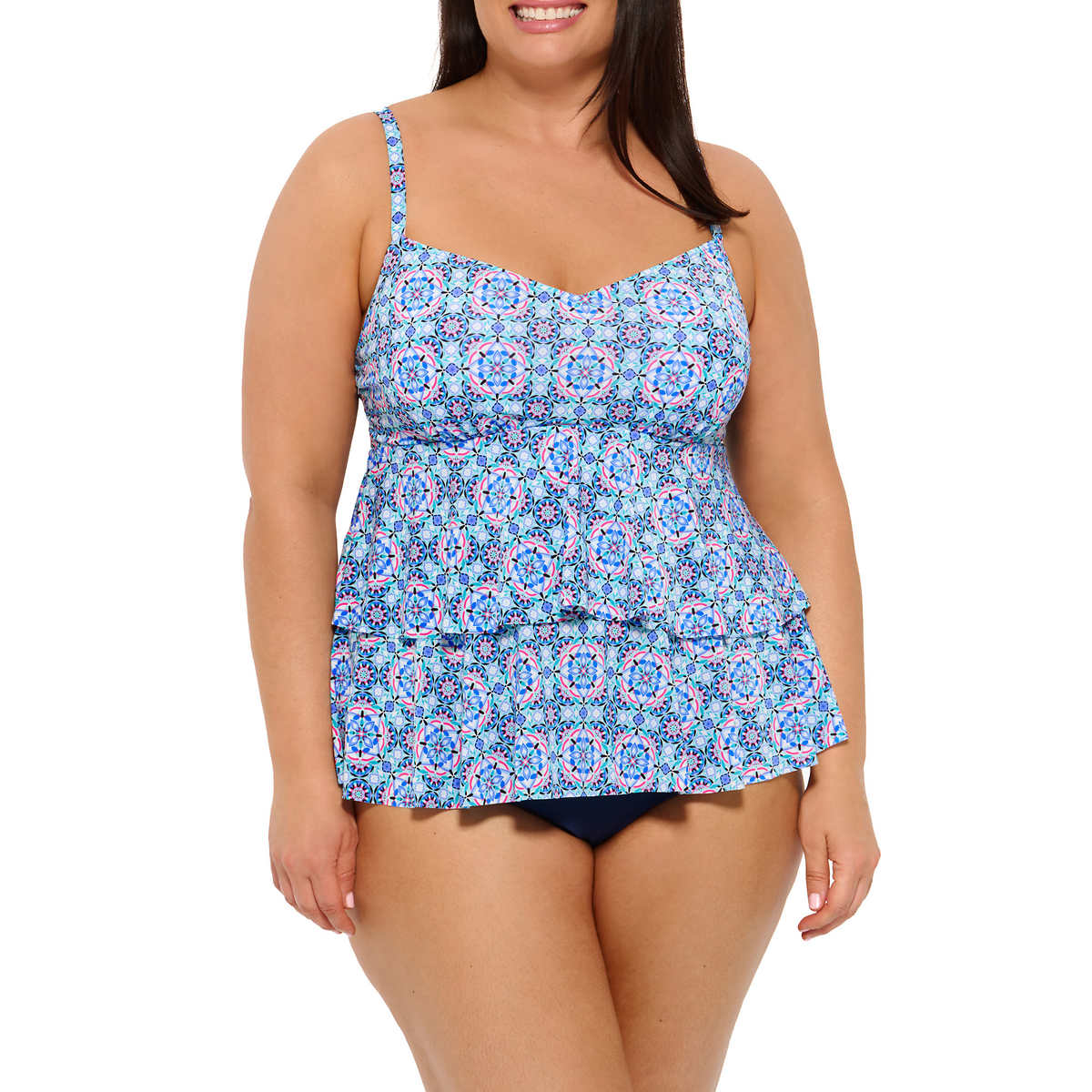 Christina Maillots de bain tankini de 2-pièces pour femmes