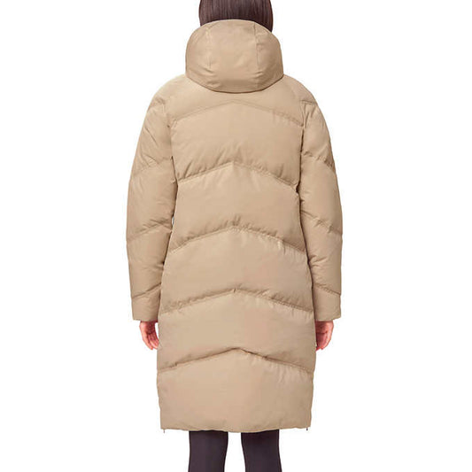 Mondetta Parka Long Question in Down with Chevrons for Women