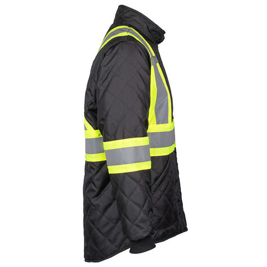 Holmes Workwear High-visibility Quilted Freezer Jacket
