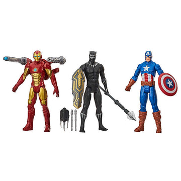 Marvel Titan Hero Series Blast Gear - Avengers - Package of 3 figurines
