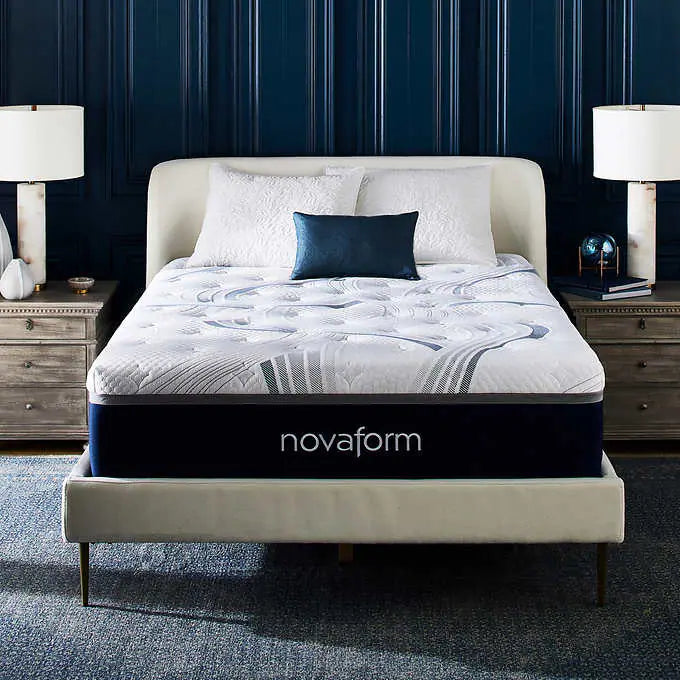 Novaform ComfortGrande Advanced 35.6 cm (14 in.) Gel Memory Foam King Mattress